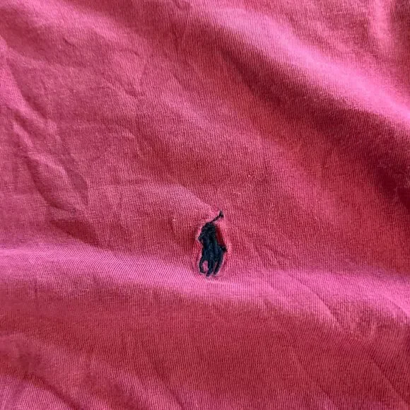 Vintage sun faded Polo Ralph Lauren T-shirt - Picture 3 of 4